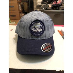 Gerry One Size Blue Fog Snapback “Explore the Possibilities” OSFA New